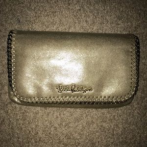 Brand New Crush Clutch in Gold